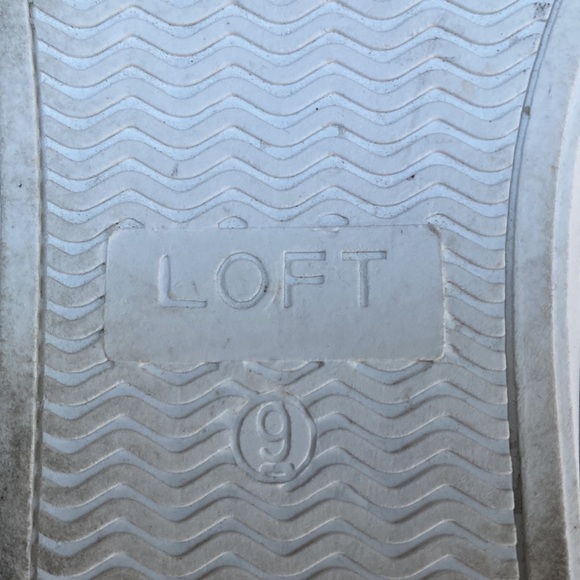 🎉2X HP🎉 Loft Floral Print Lace Up Sneakers 💗 White & Green - Picture 15 of 15